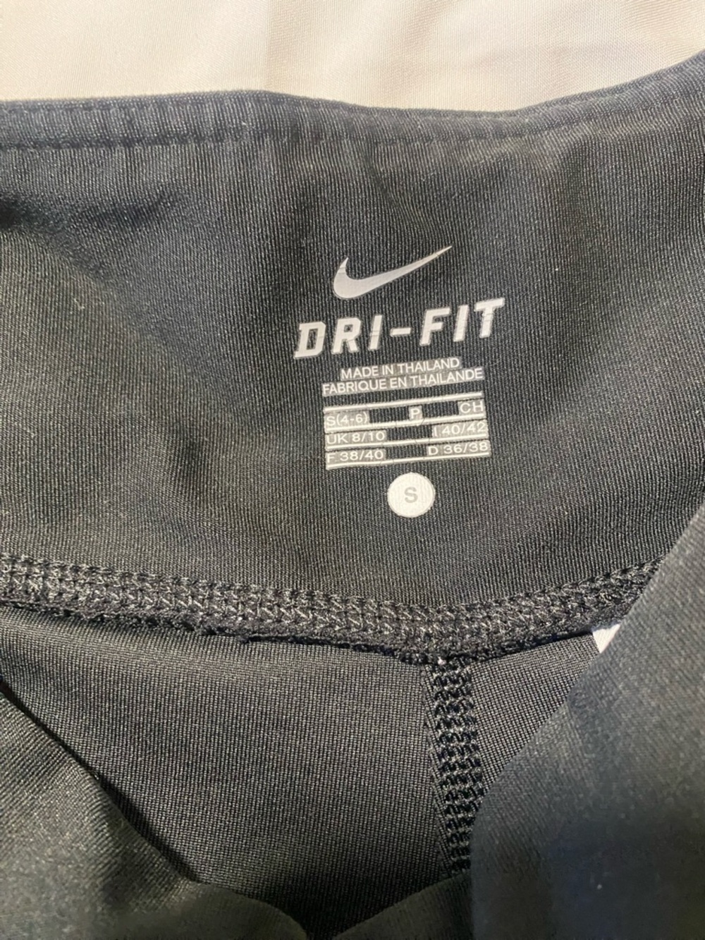 Nike Black Athletic Leggings with Matching Sports Bra size S - Picture 5 of 6